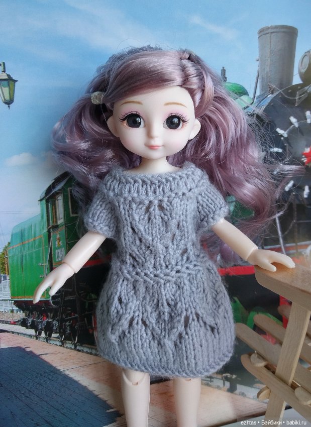 Новое платье для Бони — Одежда и обувь для кукол своими руками: фото