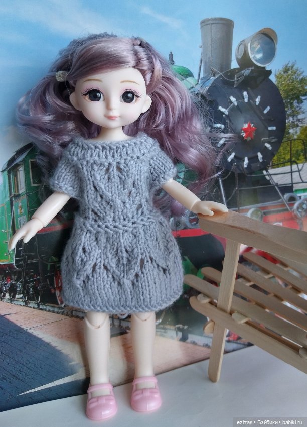Новое платье для Бони — Одежда и обувь для кукол своими руками: фото