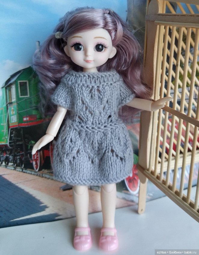 Новое платье для Бони — Одежда и обувь для кукол своими руками: фото (фото 10)