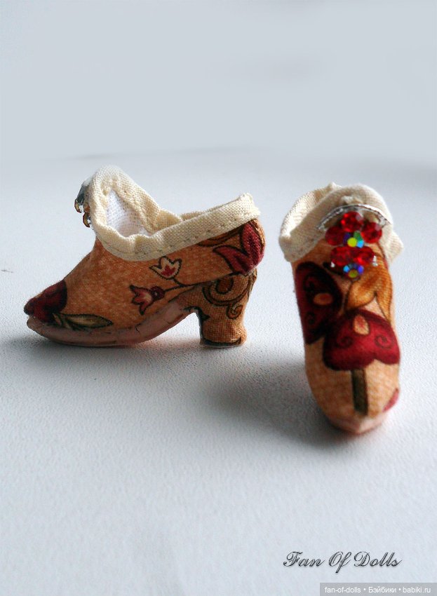 Обувь рококо — Одежда и обувь для кукол своими руками: фото (фото 2)