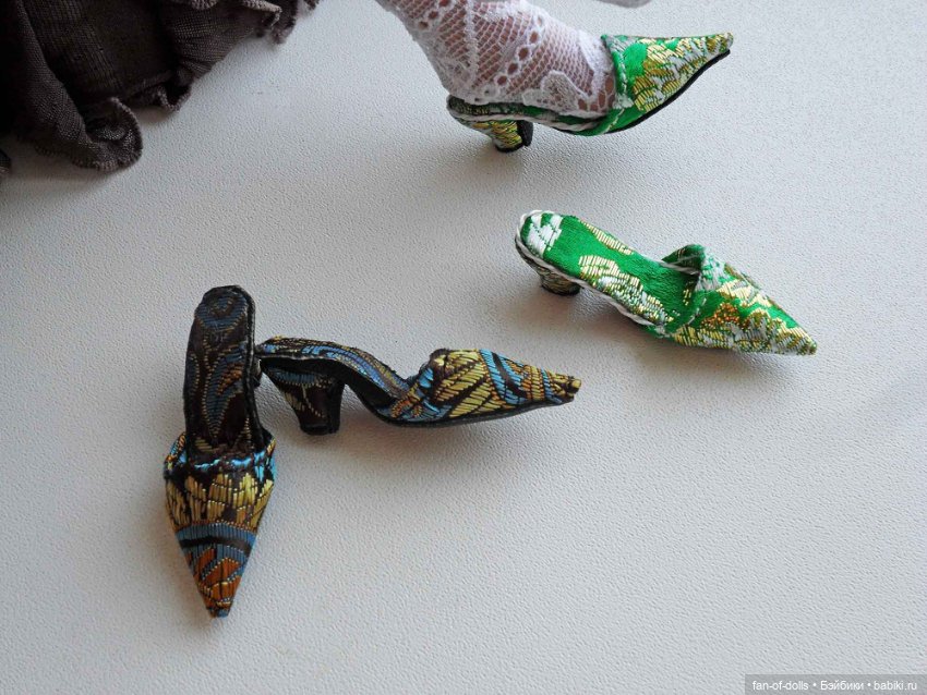 Обувь рококо — Одежда и обувь для кукол своими руками: фото (фото 4)