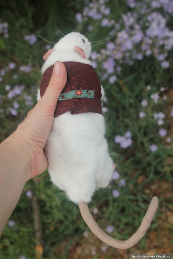 Его крысейшество — Игрушки в смешанной технике (мех и глина): Арт