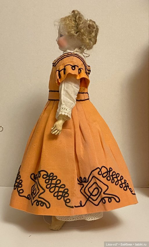 Апельсиновое настроение — Редкие антикварные куклы и реплики: воск (фото 3)