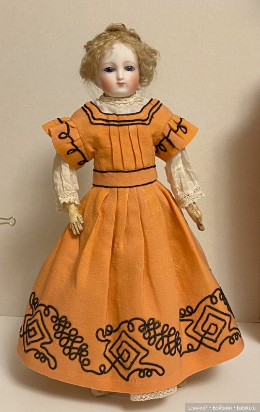 Апельсиновое настроение — Редкие антикварные куклы и реплики: воск
