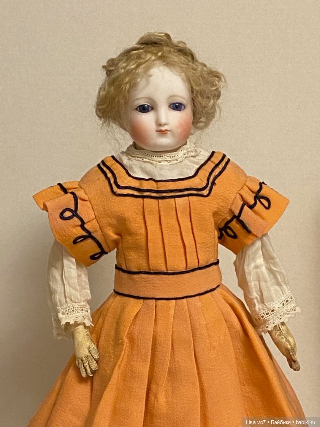 Апельсиновое настроение — Редкие антикварные куклы и реплики: воск (фото 2)