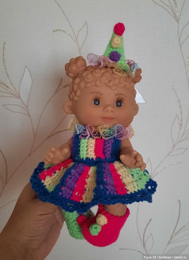 Клоунесса — Куклы Nines d'Onil (Нинес): Миа (Mia) (фото 7)