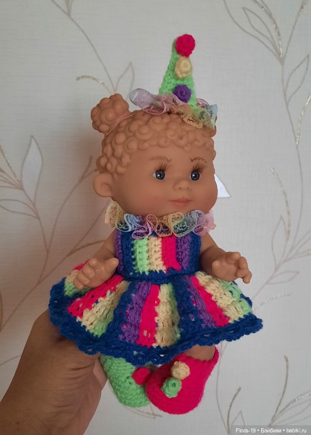 Клоунесса — Куклы Nines d'Onil (Нинес): Миа (Mia) (фото 6)