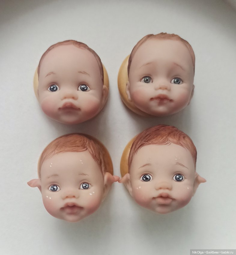 Новые малыши в работе — Авторские шарнирные куклы своими руками: лепка (фото 4)