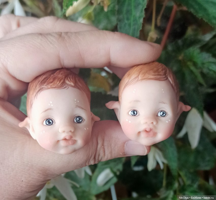 Новые малыши в работе — Авторские шарнирные куклы своими руками: лепка (фото 2)