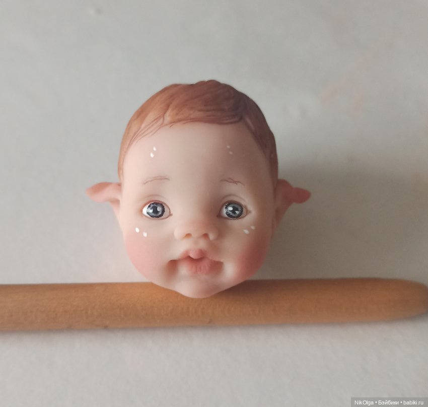 Новые малыши в работе — Авторские шарнирные куклы своими руками: лепка (фото 3)