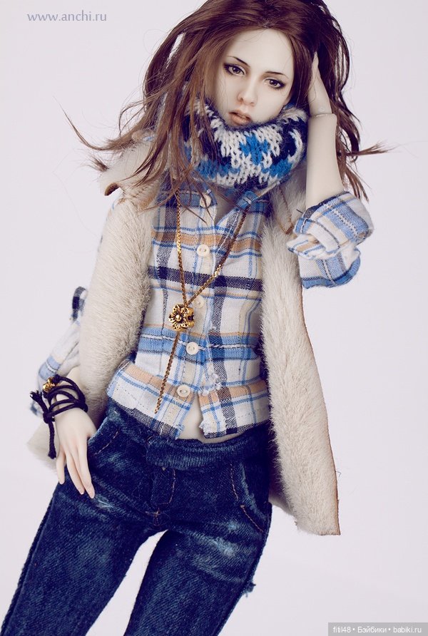 Удивительно подвижные и изящные куклы Anna Linberger