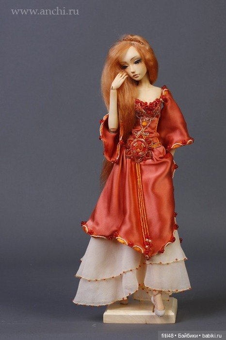 Удивительно подвижные и изящные куклы Anna Linberger