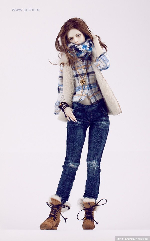 Удивительно подвижные и изящные куклы Anna Linberger