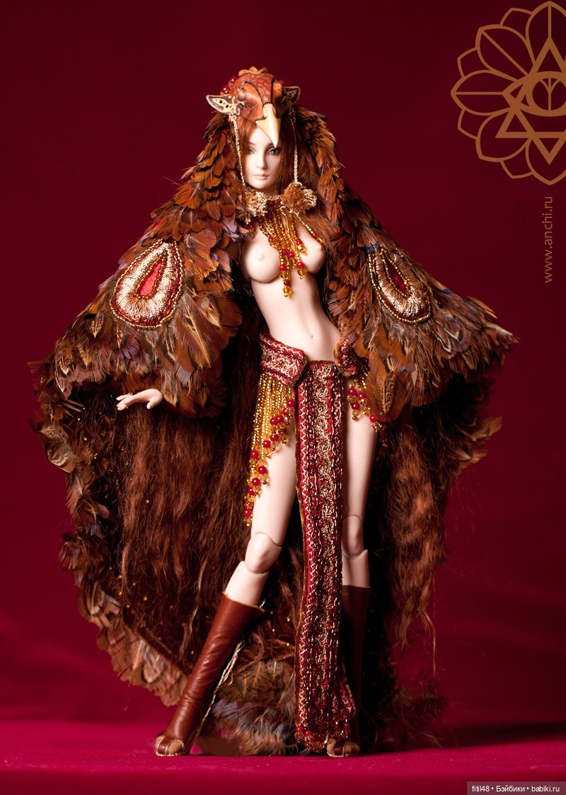 Удивительно подвижные и изящные куклы Anna Linberger