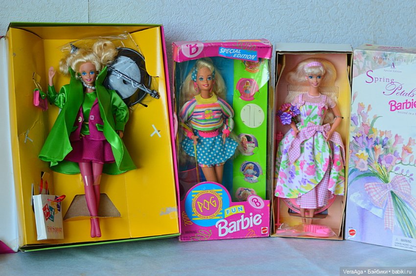Винтажные Барби, знакомство