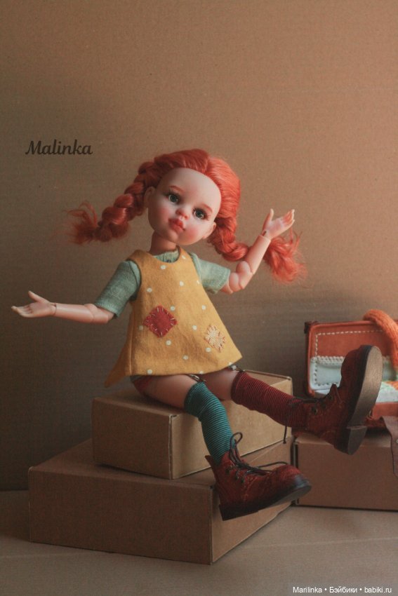 Пеппи длинный чулок — Куклы Paola Reina (Паола Рейна): новинки