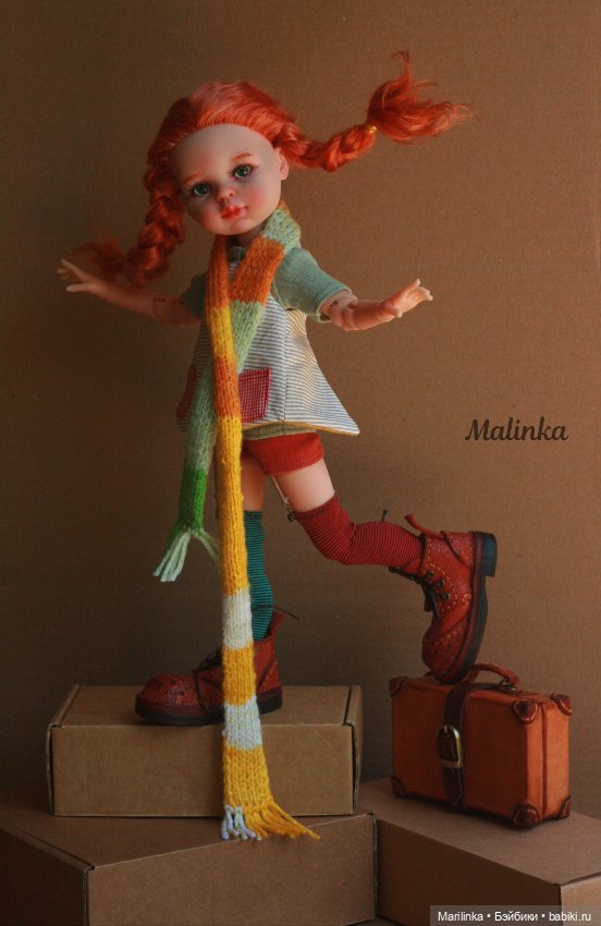 Пеппи длинный чулок — Куклы Paola Reina (Паола Рейна): новинки (фото 6)