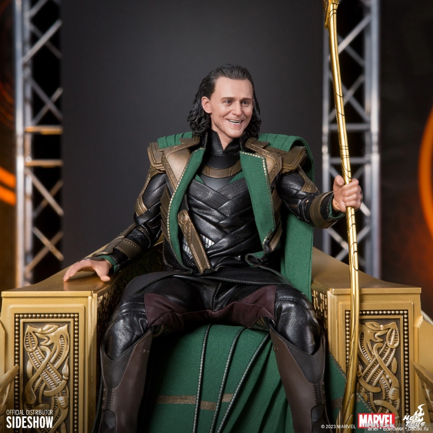 Sideshow Con 2023: прототипы фигурок Локи на троне, классического Железного Человека и Страж Галактики от Hot Toys (фото 5)