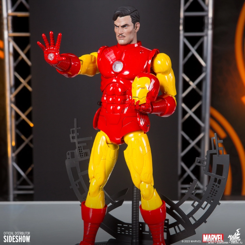 Sideshow Con 2023: прототипы фигурок Локи на троне, классического Железного Человека и Страж Галактики от Hot Toys (фото 4)