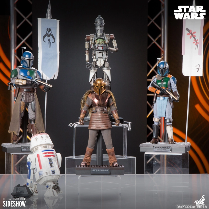 Sideshow Con 2023: прототипы фигурок по мотивам сериала «Мандалорец» (фото 2)