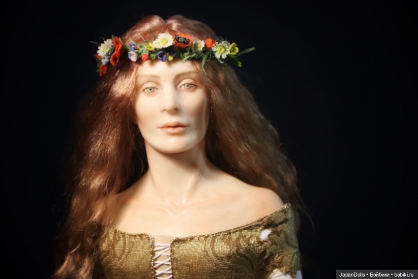 "Офелия" на выставке "Куклы с характером. Четвертая высота" (фото 3)