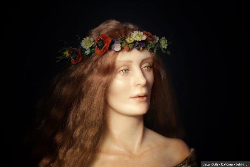 "Офелия" на выставке "Куклы с характером. Четвертая высота" (фото 2)