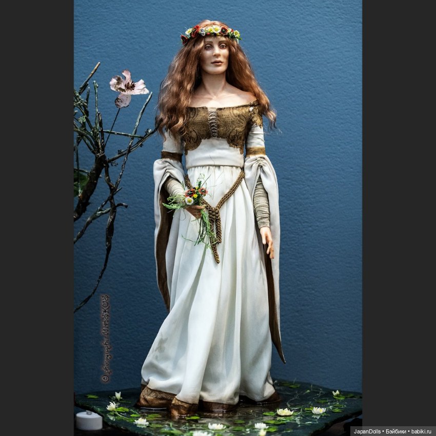 "Офелия" на выставке "Куклы с характером. Четвертая высота"