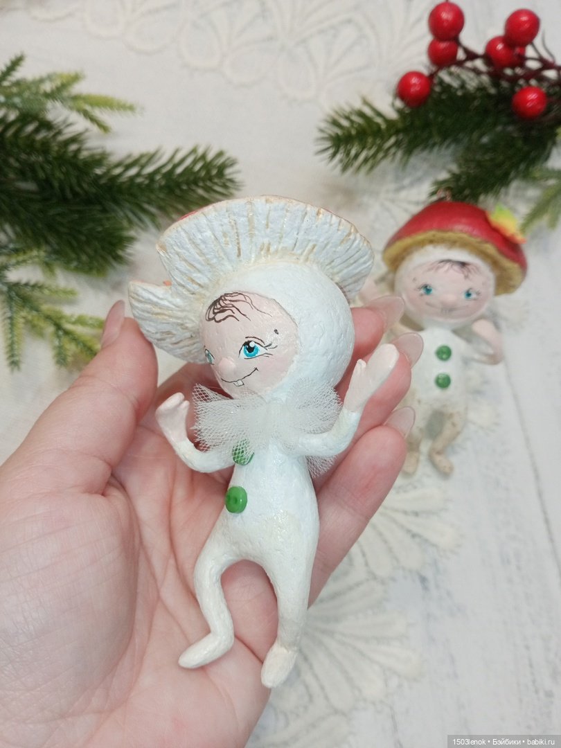 Грибная пора — Лепка авторских игрушек и папье