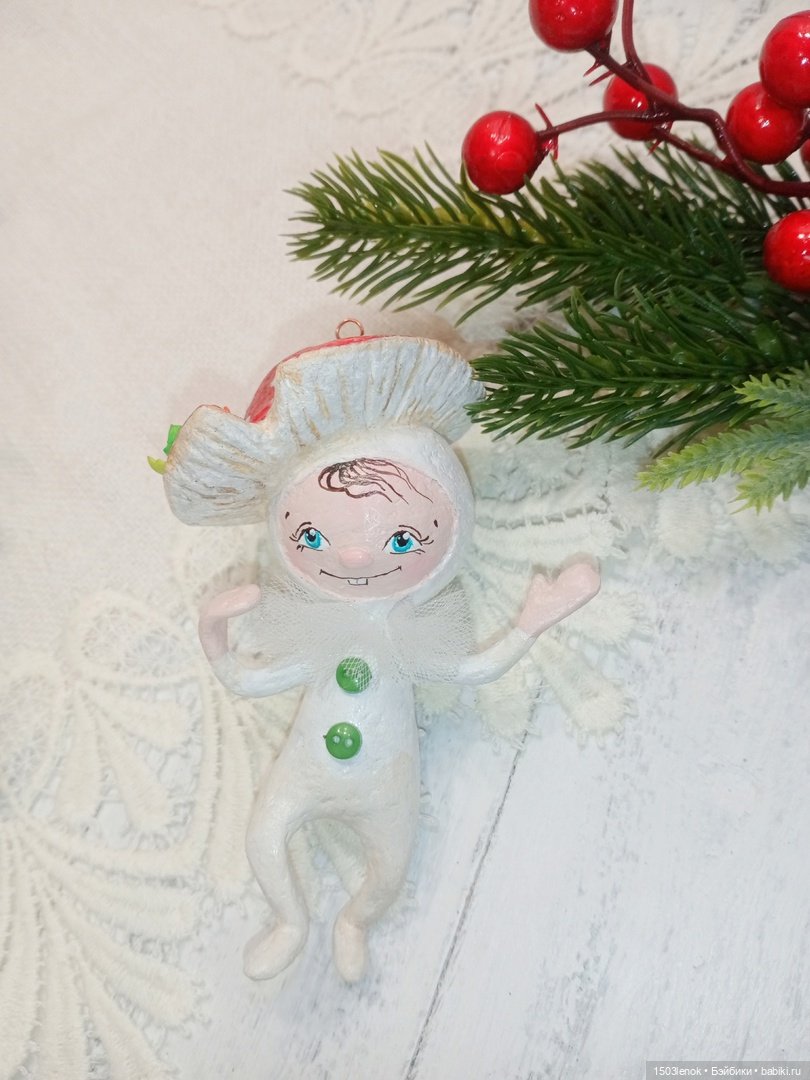 Грибная пора — Лепка авторских игрушек и папье