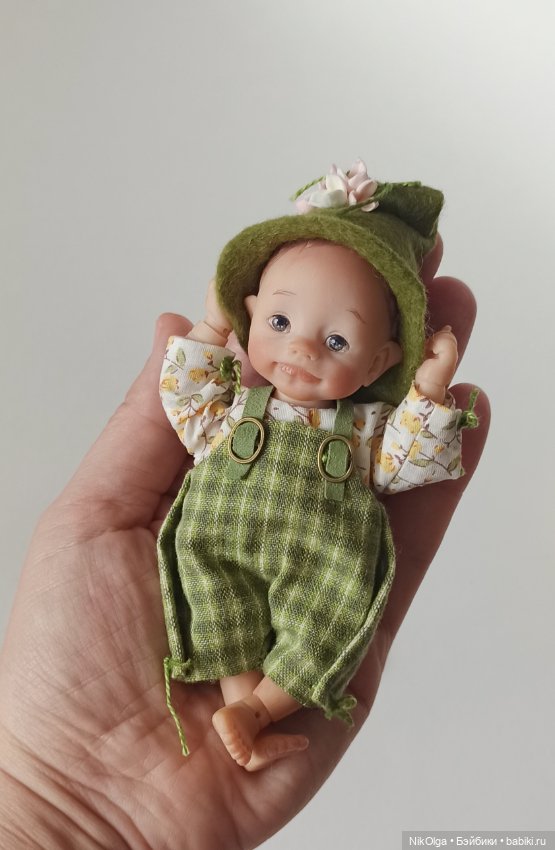 Маленький Эльф — Авторские шарнирные куклы своими руками: лепка (фото 6)