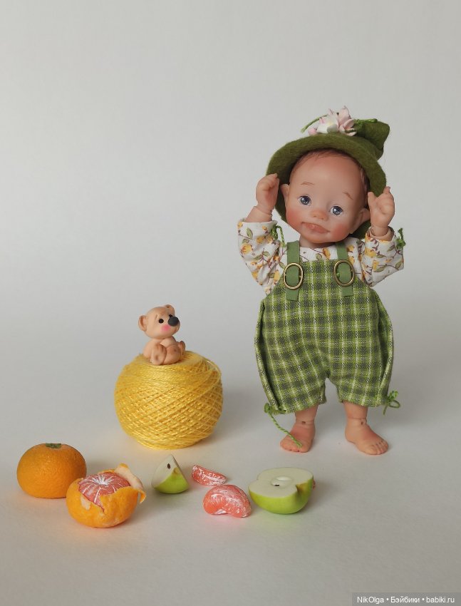 Маленький Эльф — Авторские шарнирные куклы своими руками: лепка (фото 9)