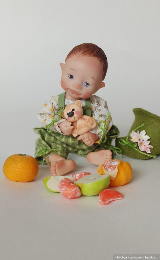 Маленький Эльф — Авторские шарнирные куклы своими руками: лепка (фото 5)