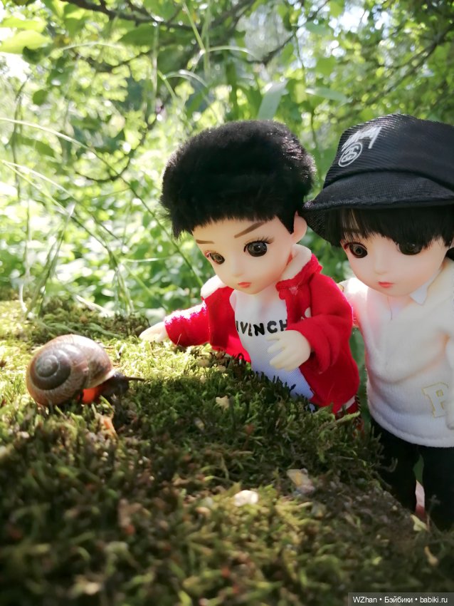 Младшие напросились на прогулку