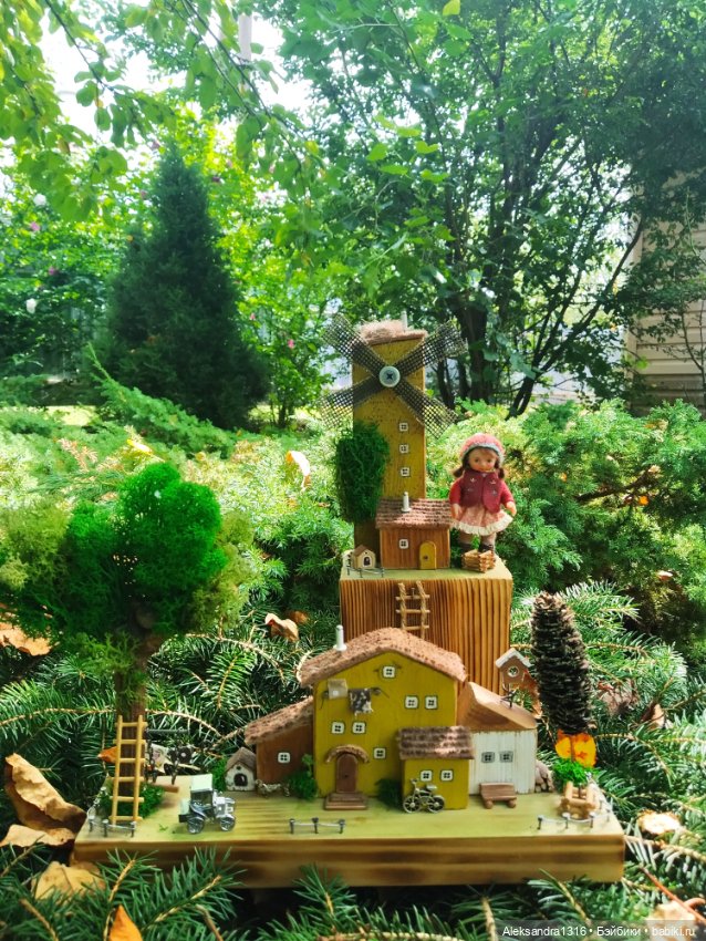 На мельнице🏘️ — Авторские игрушки из разных материалов: синельная проволока