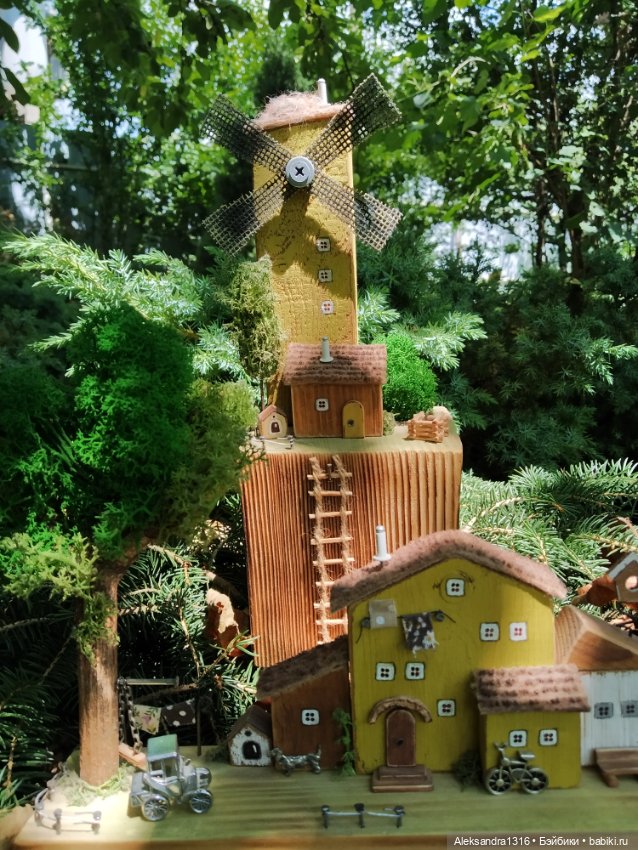 На мельнице🏘️ — Авторские игрушки из разных материалов: синельная проволока