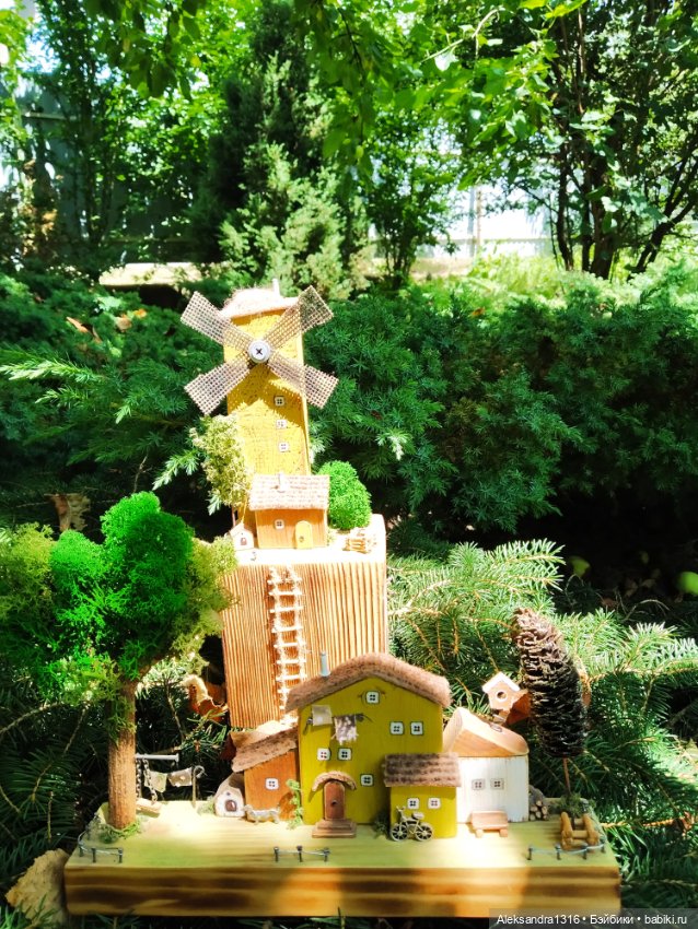 На мельнице🏘️ — Авторские игрушки из разных материалов: синельная проволока