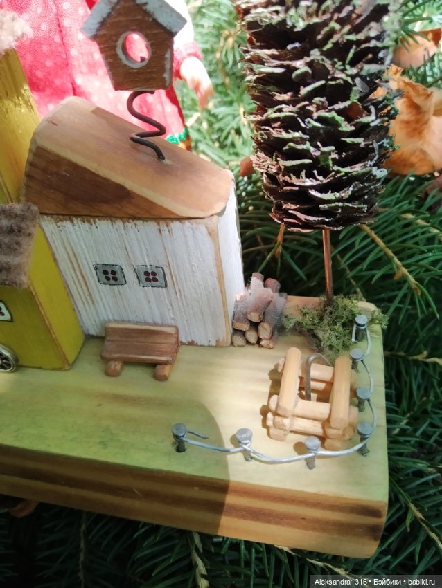 На мельнице🏘️ — Авторские игрушки из разных материалов: синельная проволока