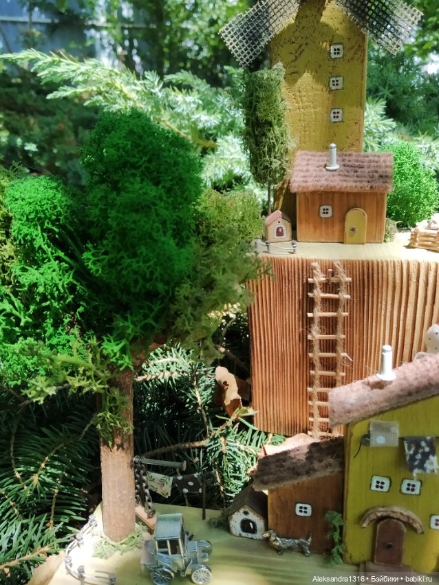 На мельнице🏘️ — Авторские игрушки из разных материалов: синельная проволока