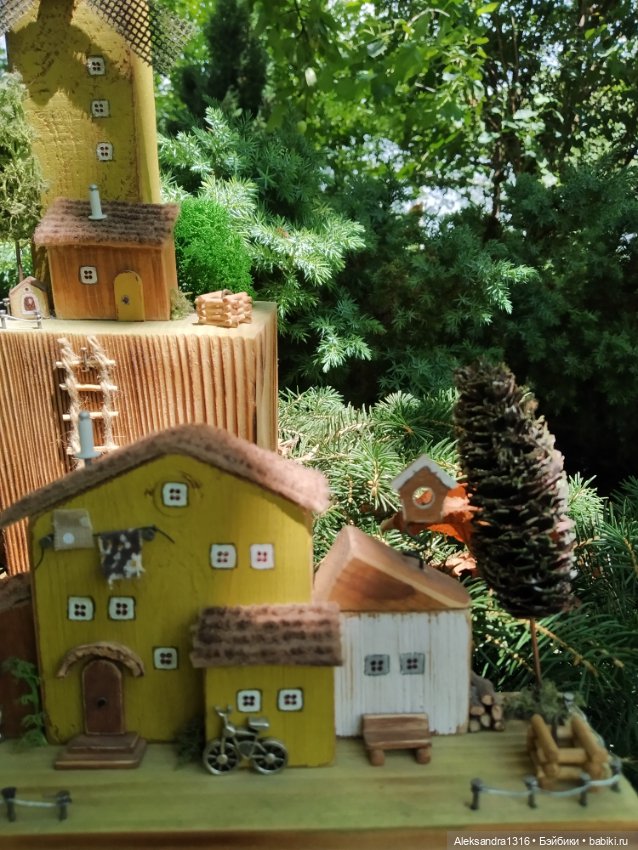 На мельнице🏘️ — Авторские игрушки из разных материалов: синельная проволока