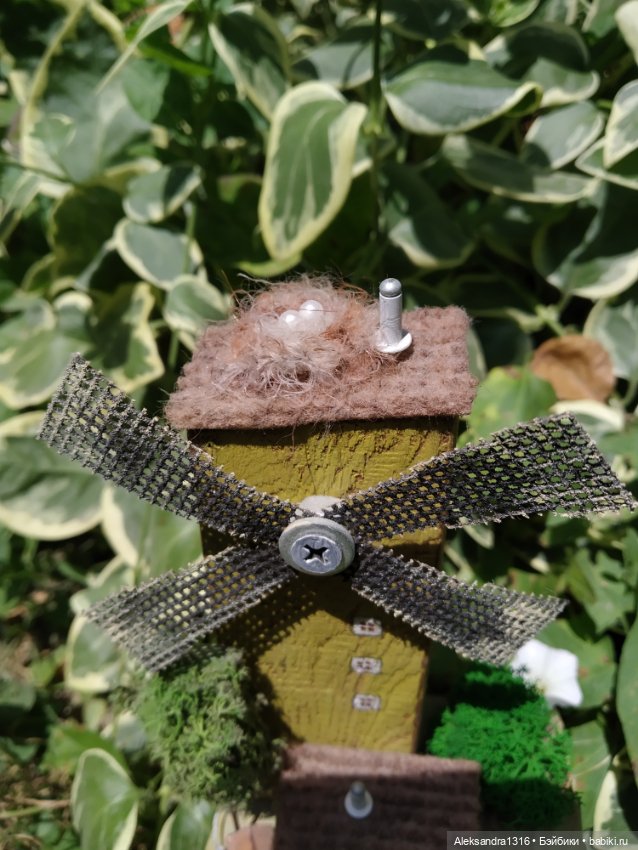 На мельнице🏘️ — Авторские игрушки из разных материалов: синельная проволока