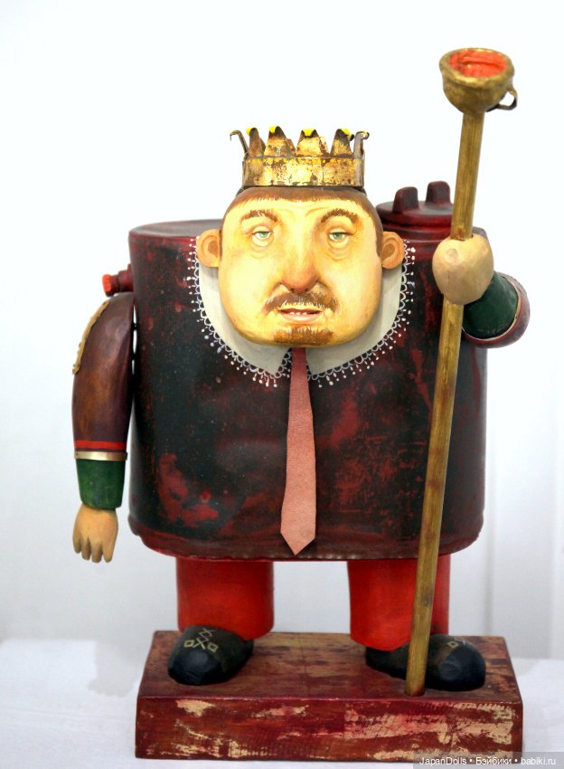 "Король нефти" на выставке "Куклы с характером. Четвертая высота"