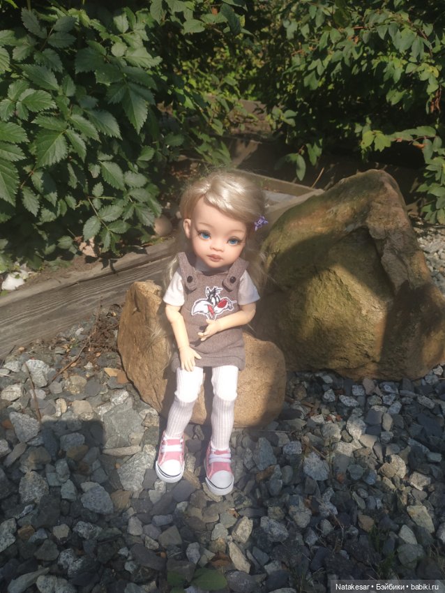 Мои ванильные красотки на прогулке