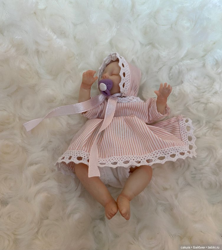 Двойня 👼👼 — Авторские миниатюрные куклы: лепка