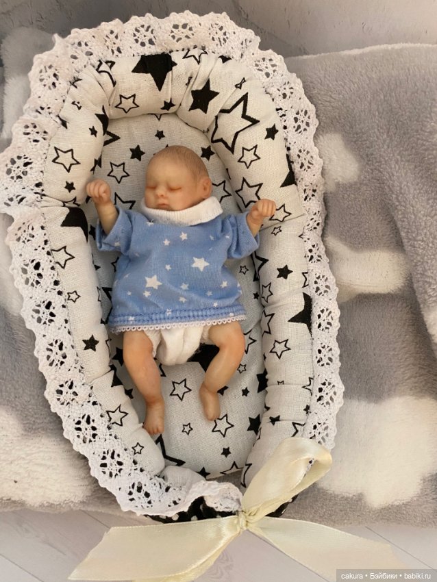 Двойня 👼👼 — Авторские миниатюрные куклы: лепка