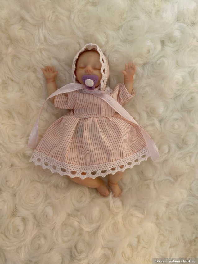 Двойня 👼👼 — Авторские миниатюрные куклы: лепка