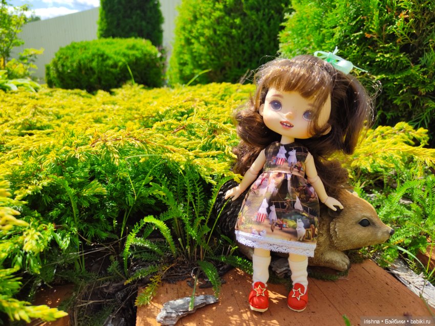 Платье с Мумми Троллями — Разные шарнирные куклы (не БЖД): редкие (фото 6)