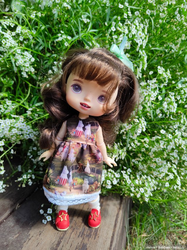 Платье с Мумми Троллями — Разные шарнирные куклы (не БЖД): редкие (фото 4)