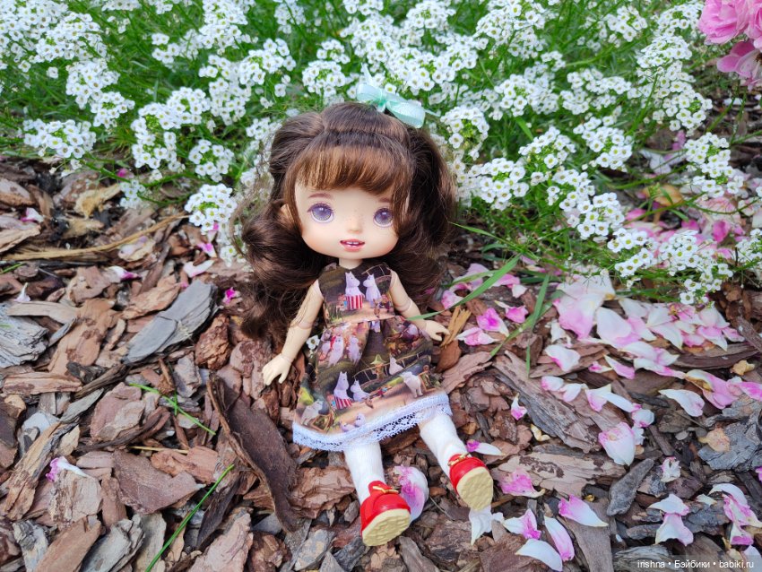 Платье с Мумми Троллями — Разные шарнирные куклы (не БЖД): редкие (фото 8)