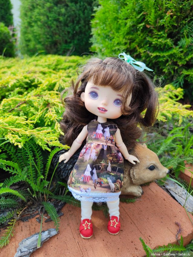 Платье с Мумми Троллями — Разные шарнирные куклы (не БЖД): редкие (фото 7)