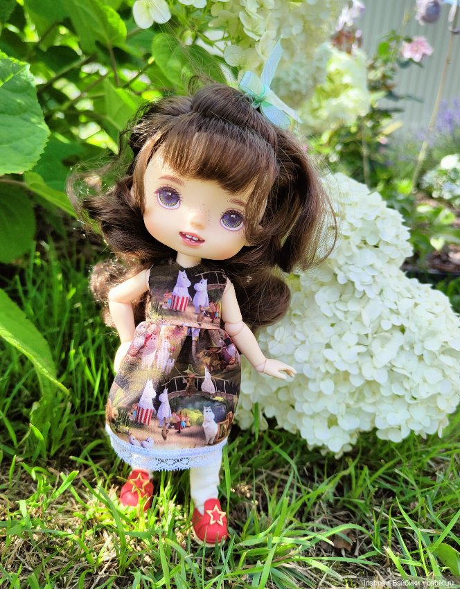 Платье с Мумми Троллями — Разные шарнирные куклы (не БЖД): редкие